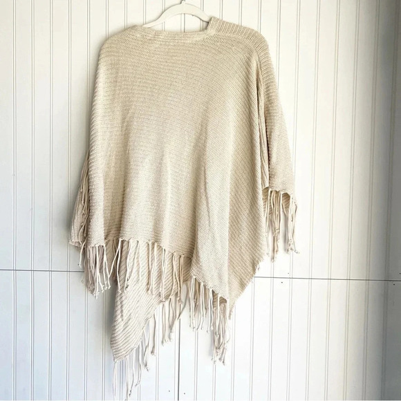 Chico's One Size Jane Shimmer Poncho NEW! - Picture 9 of 9